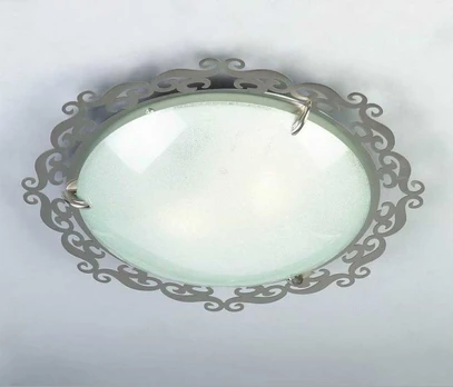 CASABLANCA CEILING FOUNDATION 2X60W E27 38CM SATIN CIRCLE