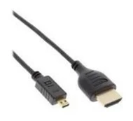 Kabelis InLine HDMI Micro - HDMI 1,5m juoda (17511D)