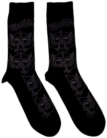 Rock Motorhead Warpig Outlines Kojinės