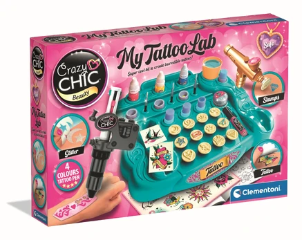 CLEMENTONI CRAZY CHIC tatuiruočių studija, 18260