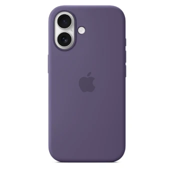 Dėklas Apple iPhone 17 Silicone Case with MagSafe Purple Fog