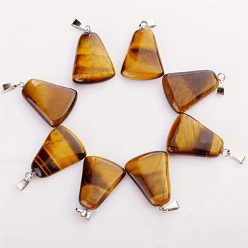 Pakabukas, Tiger eye 8pcs