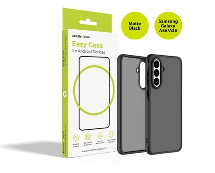 Mobile Origin Easy dėklas, matinė juoda - Samsung Galaxy A56/A36