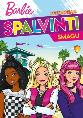 Barbie. Spalvinti smagu