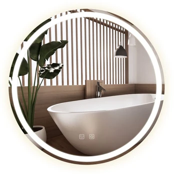 Veidrodis BAS LED, Chrome, 90 cm