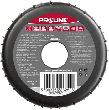 Profix Proline Plokščiasis diskinis stambių dantukų frontalinis frezas 120mm prolinas