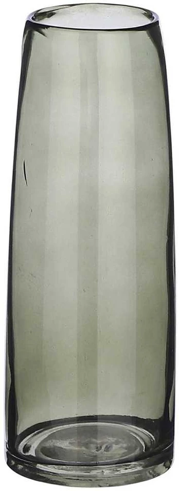 Vaza Ø7cm H23.5cm stiklinė/žalia