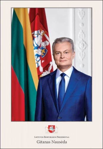 Prezidento G. Nausėdos portretas