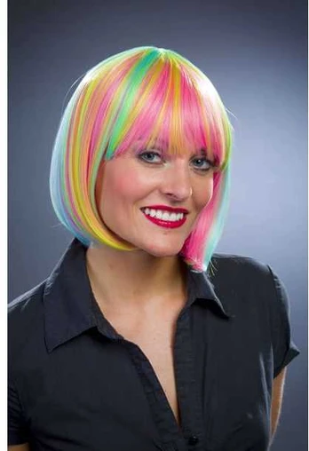 Festartikel Muller Rainbow UV paryk