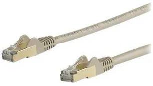 StarTech 7M CAT6A ETHERNET CABLE Pilkas/Pilkas - SHIELDED COPPER WIRE