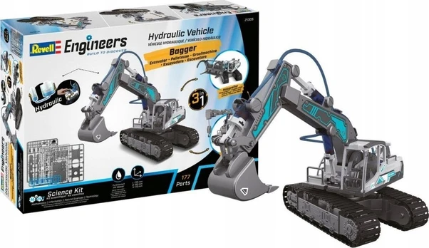 Revell Carrera *****REVELL Hydraulic Excavator 3w1 21305