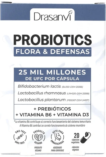 Drasanvi PROBIOTICS FLORA AND DEFENSES capsules 20 u