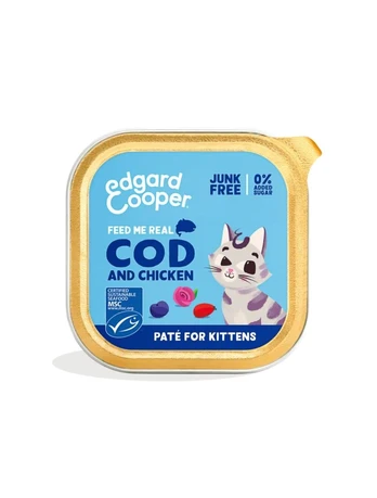 Edgard Cooper - Kitten Vetfood Paté Cod/Chicken - 85g