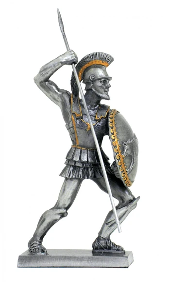 Statulėlė SPARTOS karys. Aukštis 16cm.