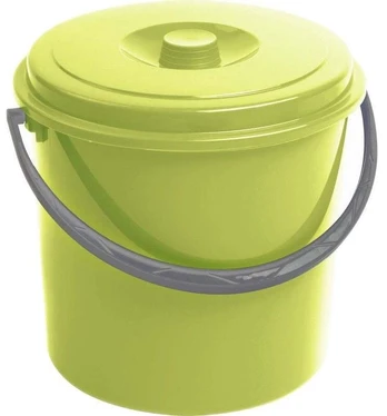 Buitinis kibiras Curver, 10 l, žalia