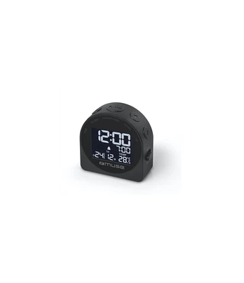 Muse | Portable Travelling Alarm Clock | M-09C | Black