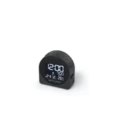Muse | Portable Travelling Alarm Clock | M-09C | Black kaina