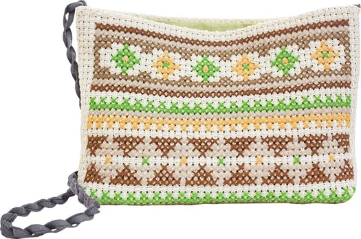 Cross Stitch Hand Bag SBAG011