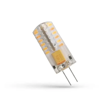 2W 12V G4 LED lemputė 3000K, šiltai balta