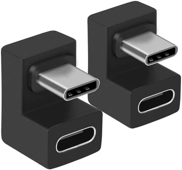 Equip Adapteris USB-C -> USB-C 10Gbps, 100W PD, 2er-Pack sw