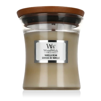 WoodWick Mini Hourglass Candles Scented Candle Vanilla Bean 85 g (color defect)