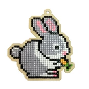 Deimantinės mozaikos suvenyras Rabbit WW108 kaina