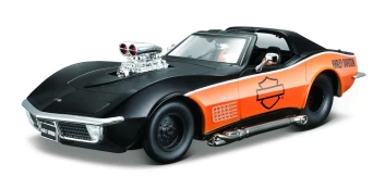 MAISTO DIE CAST 1:24 auto modelis H-D 1970 Chevrolet Corvette, 32193 kaina