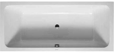 Duravit D-Code Bathtub, Baltas, CE