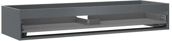Praustuvo spintelės korpusas Mexen Box-A, 140 cm, 1 stalčius, Graphite matt