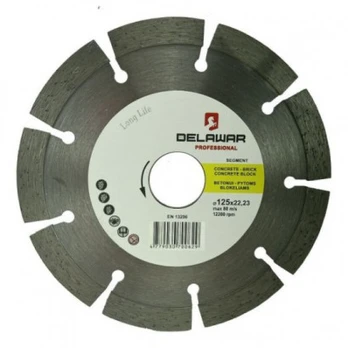 Deimantinis diskas DELAWAR Segment (įv. dydžiai) : Skersmuo - 230 mm