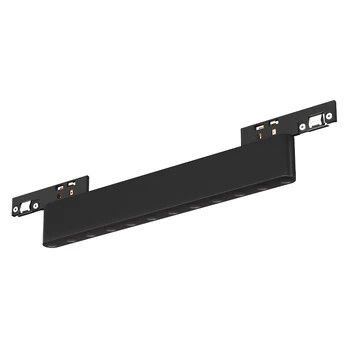 Linijinis taškinis magnetinis LED šviestuvas 10W 3000K juodas