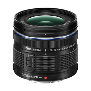OM SYSTEM M.Zuiko Digital ED 9-18mm f/4-5.6 II Micro Four Thirds Lens