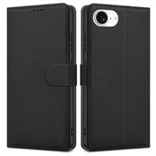 Dėklas Fancy Wallet Samsung A135 A13 4G juodas kaina