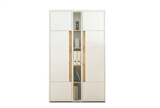 Biuro spinta Imv City, 120 cm, balta/ąžuolas