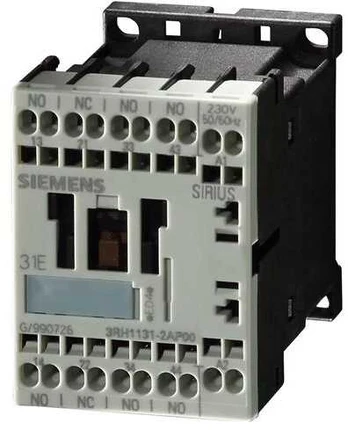 Siemens Kontrolrelæ 3RH1 110V 3no 1nc