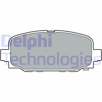 DELPHI LP3398 Brake pad set