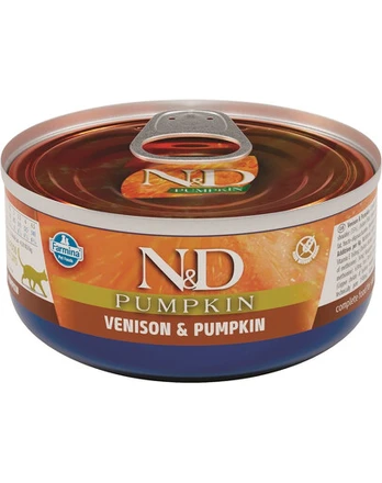 FARMINA N&amp;D Cat venison&amp;pumpkin 80 gr