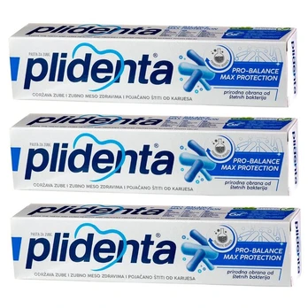 Dantų pasta su probiotikais, 3 x 75 ml.