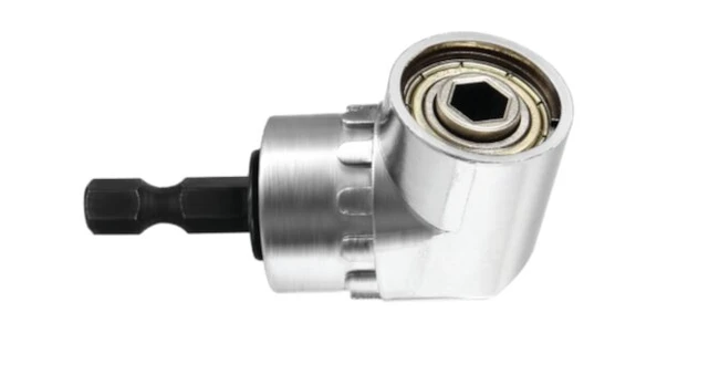Adapter kampinis 1/4" Hex įsukimui į sunkiai pasiekiamas vietas