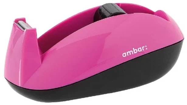 Tape Dispenser Ambar Ess Pink