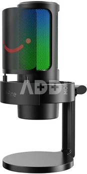 Fifine A8 condenser microphone with stand (black)