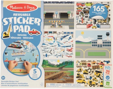 Lipdukų knygutė Melissa & Doug
