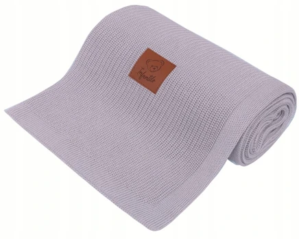 Infantilo megztas pledukas 80x100 premium