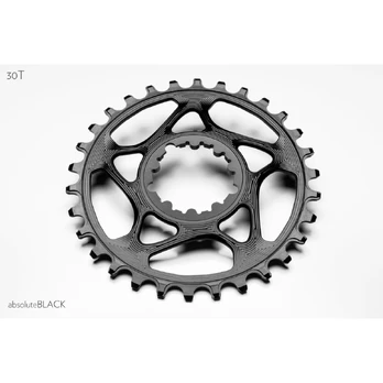 AbsoluteBlack Round GXP dantratis | 3 mm Offset | DM | 1x12/11/10 pavarų, 28T