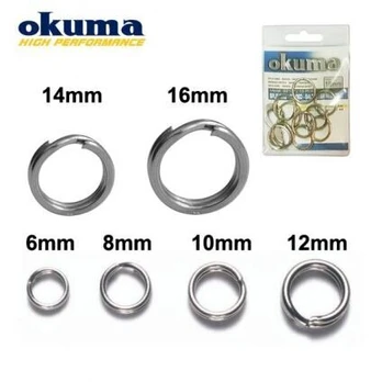 Žiedeliai Okuma Split Saltwater 6 mm
