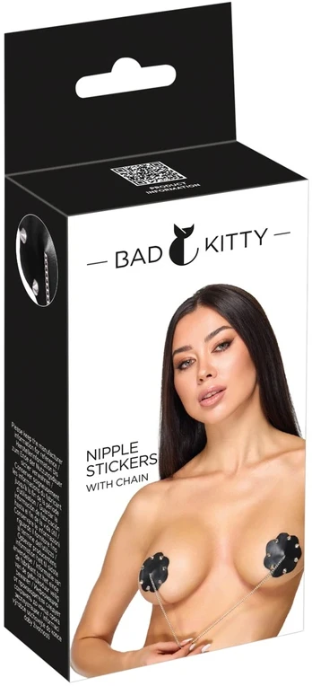 Nipple Stickers with Chain