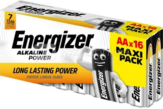 ENERGIZER POWER AA 16 PACK TRAY