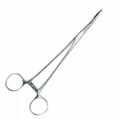 Priedas Jaxon Curved Foreceps 1330023, 20 cm, sidabro kaina