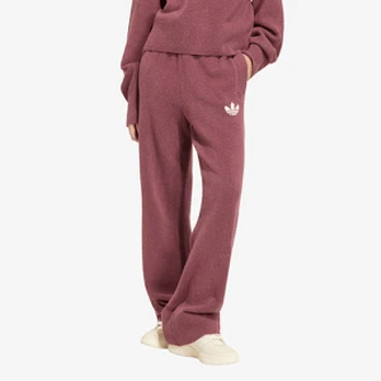 adidas Essentials Knit Pants Burgundy - Dydis S (IA4436 Kelnės)