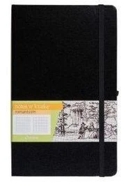 Antra Notes A5 Grid Romanticism Juodas ANTRA - 280247